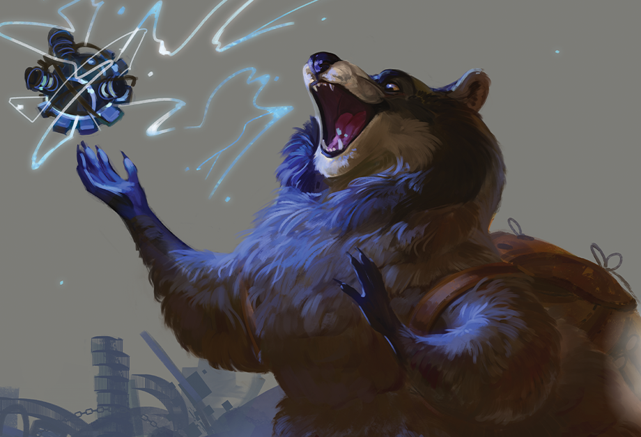 Hyper-Intelligent Raccoon
