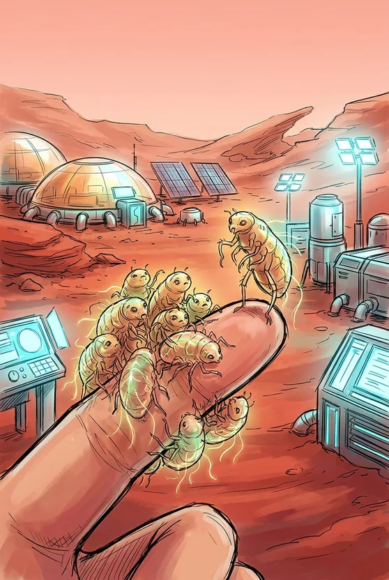 Illustration of Mind-Controlling Parasites
