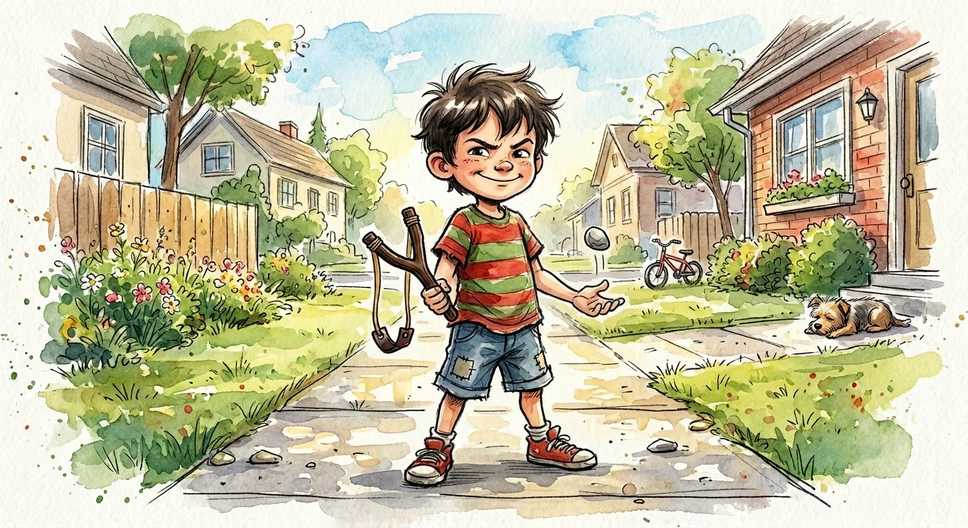 Illustration of Pesky Kid