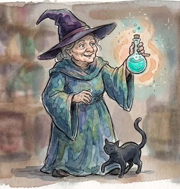 Illustration of Witch