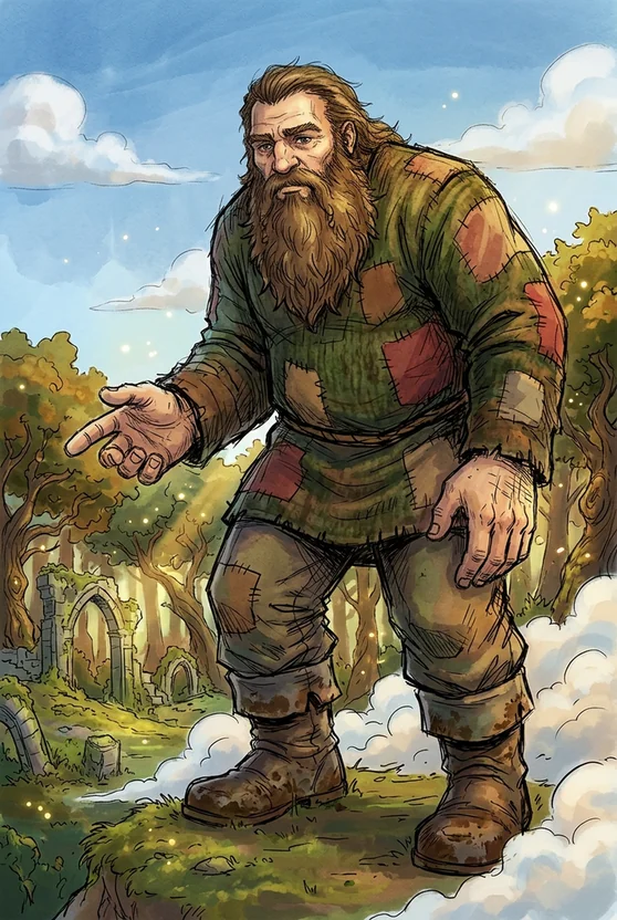 Illustration of Cloudland Giant