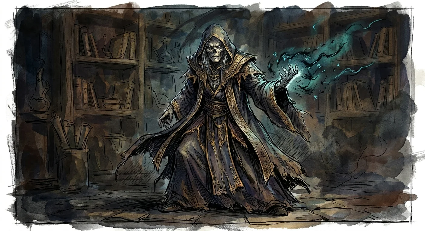 Illustration of Immortal Sorcerer