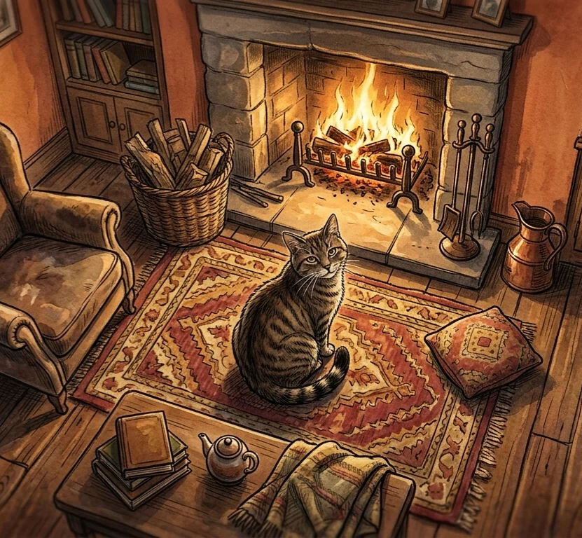 Illustration of House Kitty