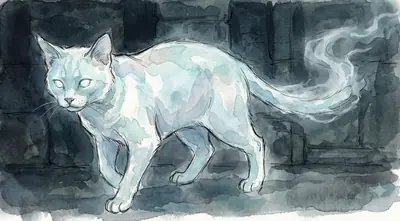 Ghostly Kitty