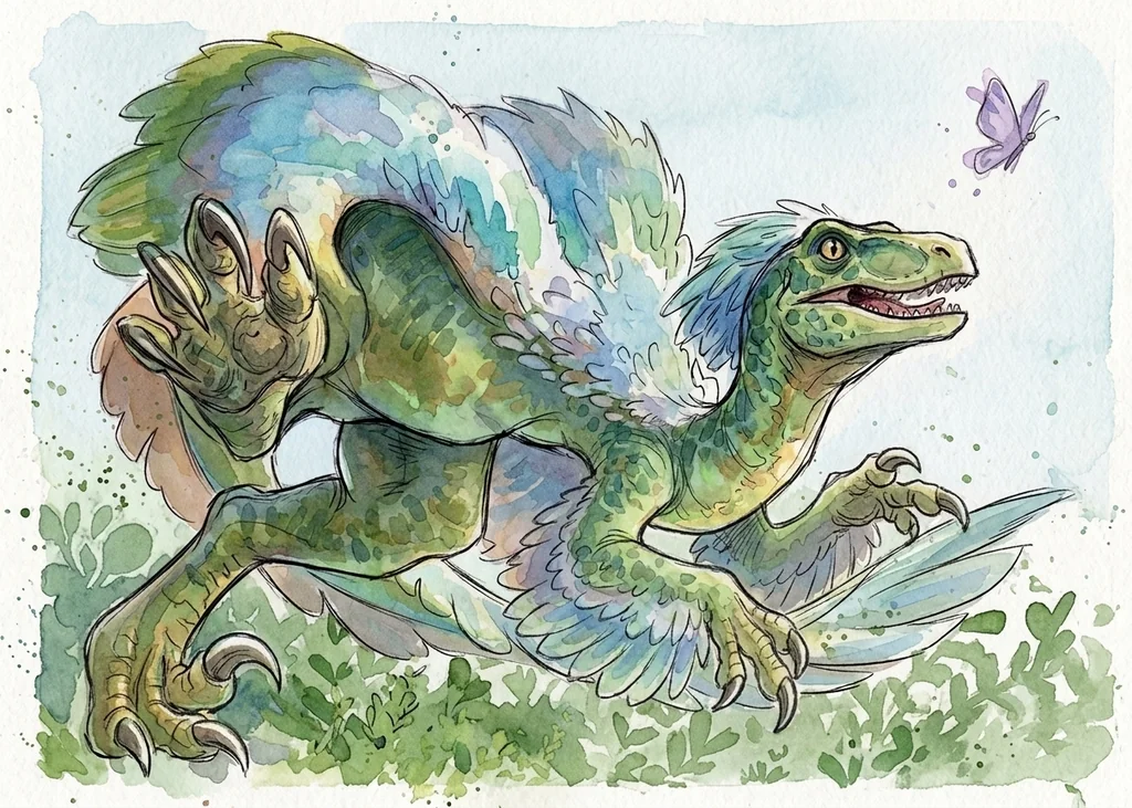 Illustration of Velociraptor
