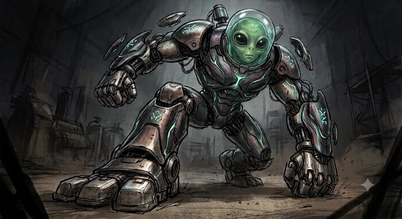 Illustration of Power Armor