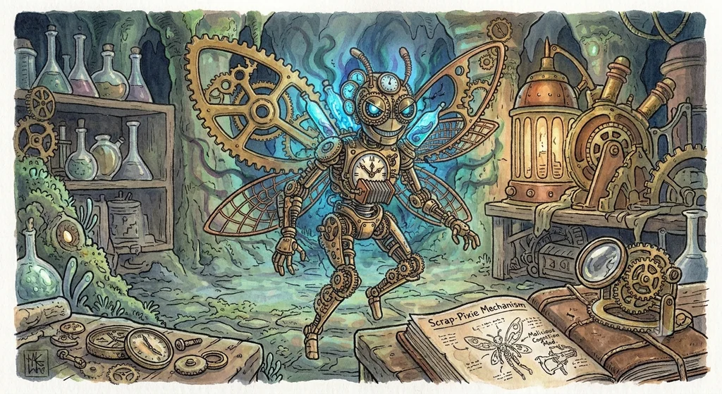 Illustration of Scrap Pixies