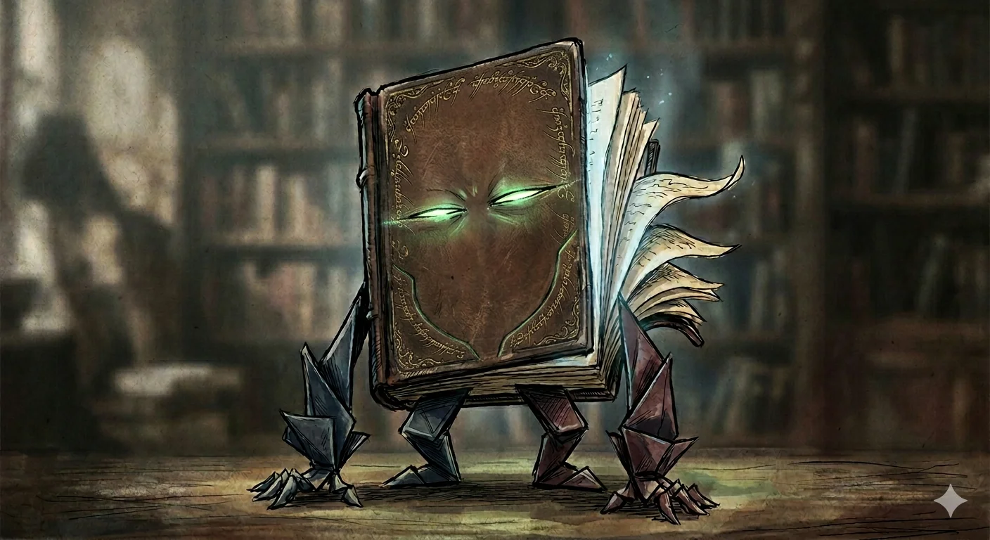 Illustration of Talking Book