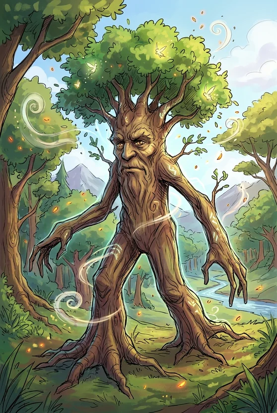 Illustration of Animated Tree