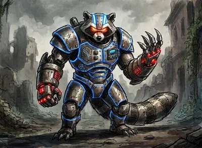 Mecha-Raccoon