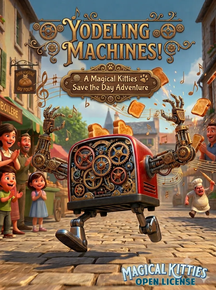Cover art for The Mystery of the Yodeling Machines